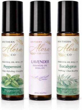 Peppermint, Lavender & Eucalyptus Roll On Set
